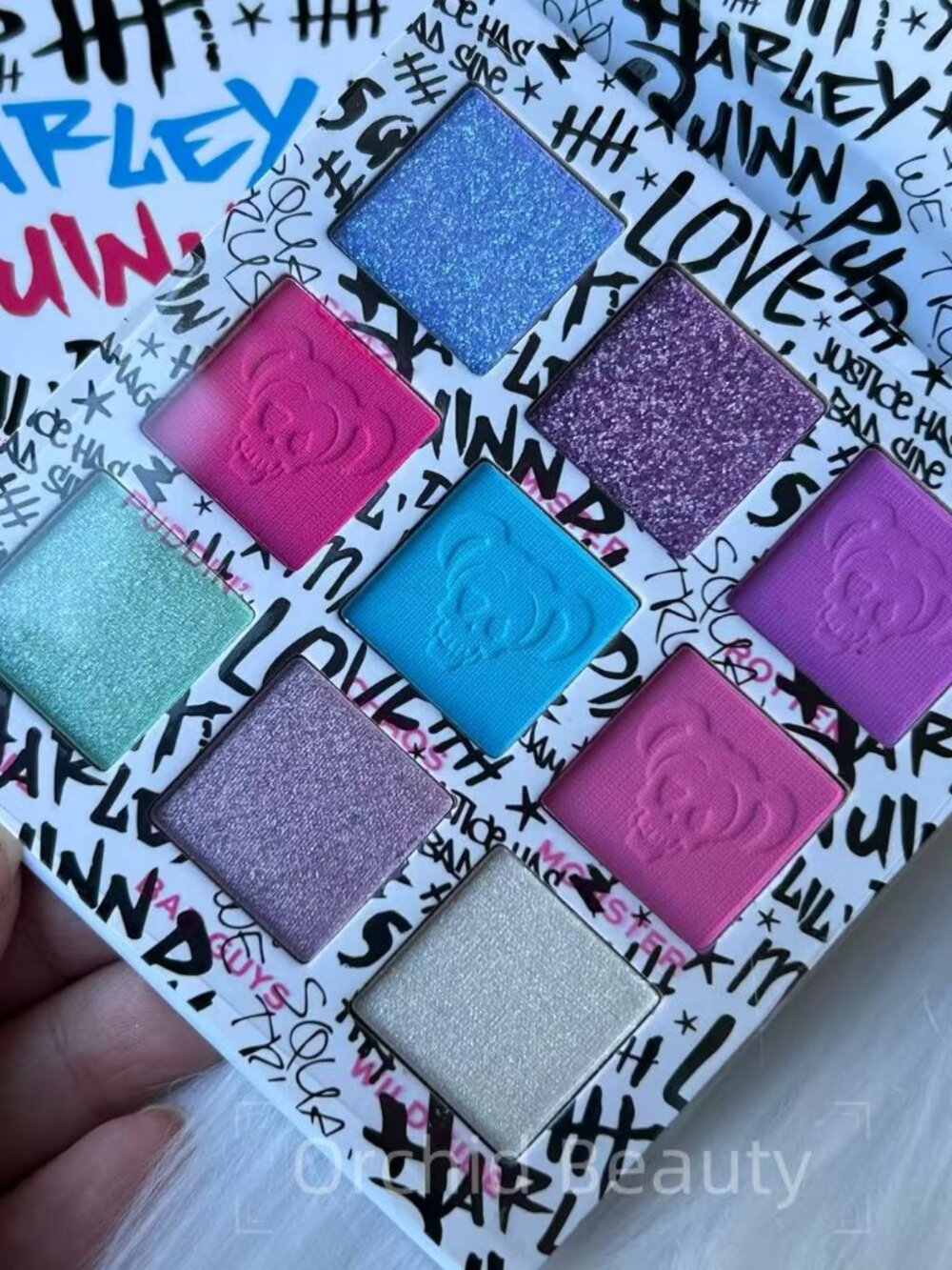 New Boxed Makeup Revolution Harley Quinn Eyeshadow Palette~Limited Edition